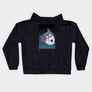 Silver Fang Gin Kids Hoodie